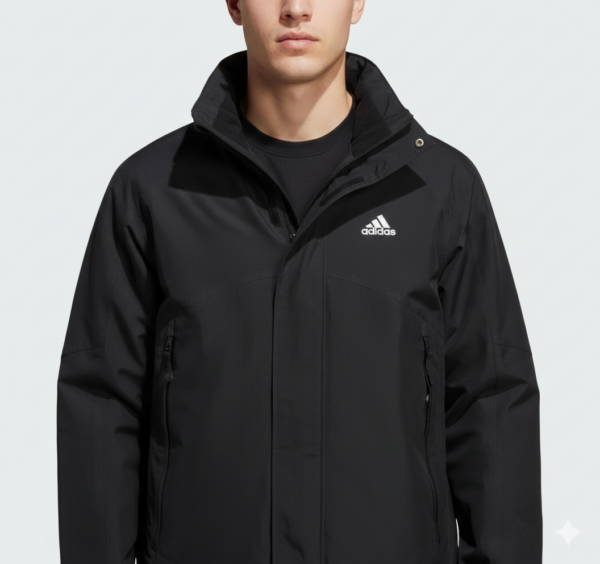 Adidas Climewarm Track Jacket Lite Weight Black M