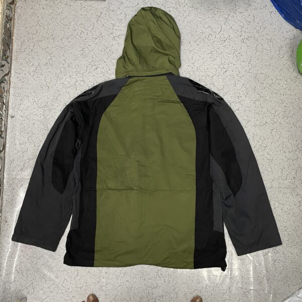 Columbia Titanium Hooded Winter Jacket Size Xl Green Black - Image 7