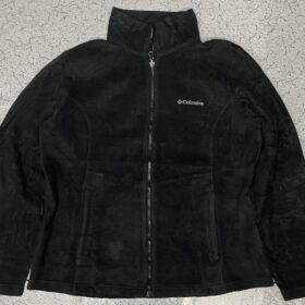 Columbia Omni Heat Interchange Women’s Winter Fleece Jacket Black Xl