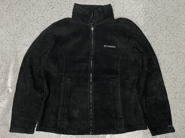 Columbia Omni Heat Interchange Women’s Winter Fleece Jacket Black Xl