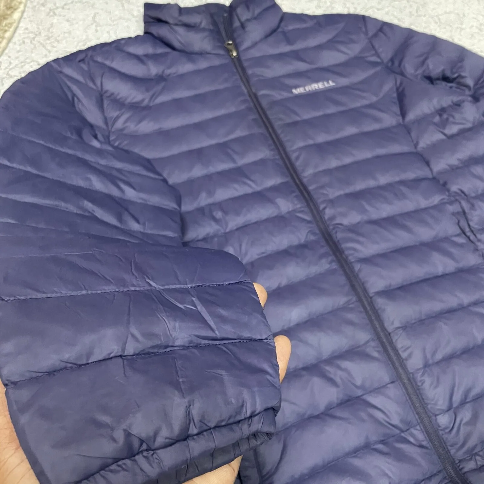 Merrell Puffer Padded Winter Jacket size L purple