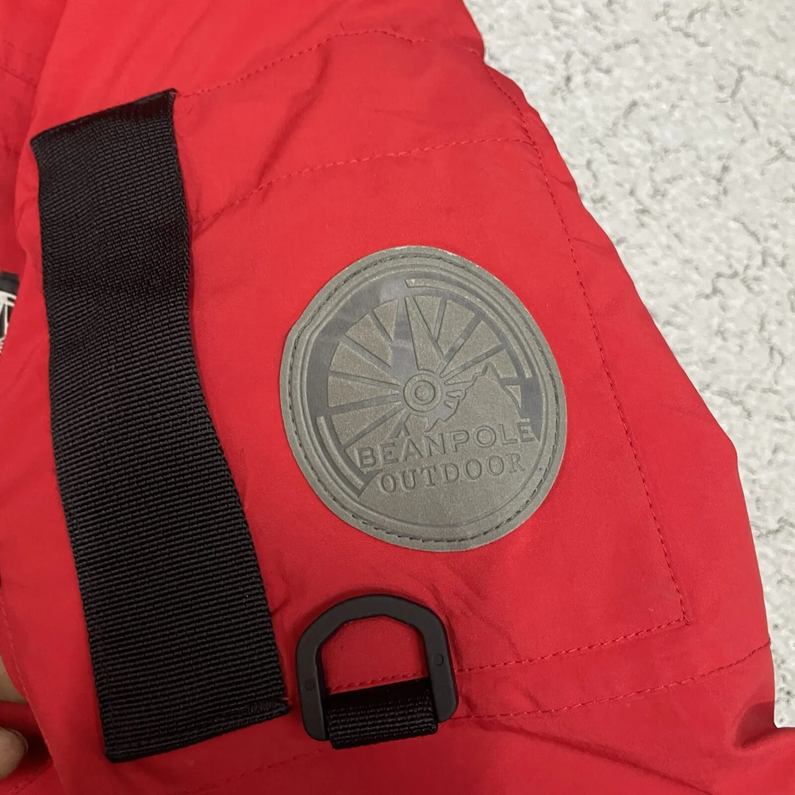 Beanpole Outdoor V60 Outdoor Parka Jacket Red | Waterproof | Windstopper | Winter L 8 thrift jackets india