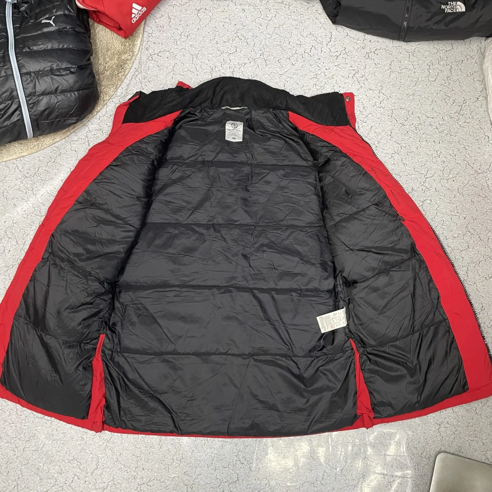 Beanpole Outdoor V60 Outdoor Parka Jacket Red | Waterproof | Windstopper | Winter L 12 thrift jackets india