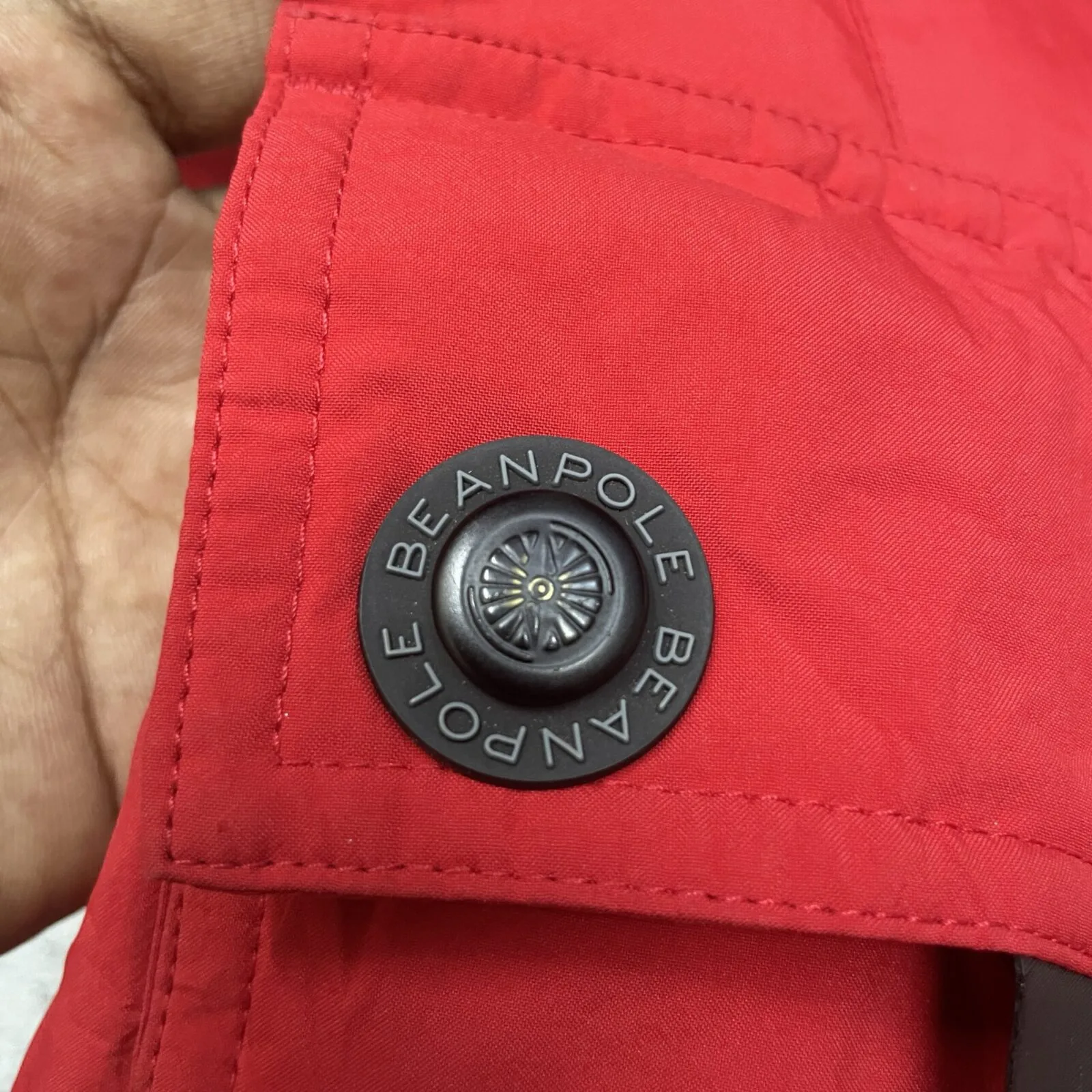 Beanpole Outdoor V60 Outdoor Parka Jacket Red | Waterproof | Windstopper | Winter L 14 thrift jackets india