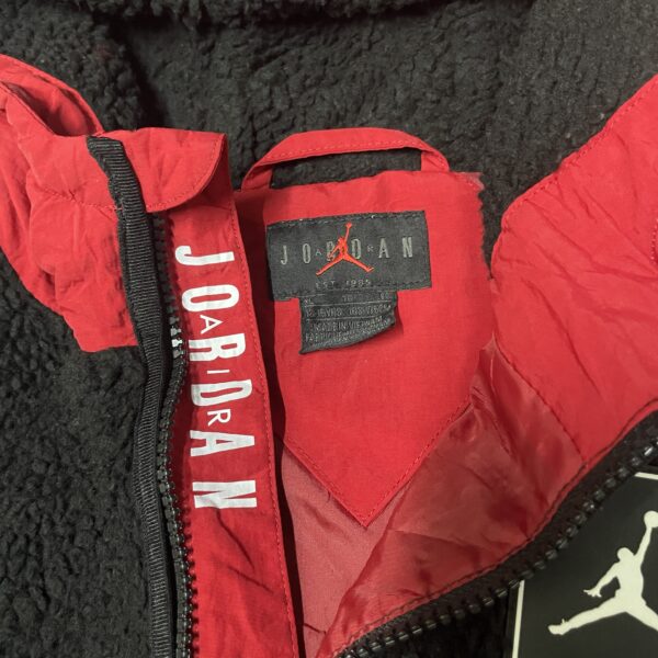 Jordan Hooded Sherpa fleece winter Jacket M - Image 3