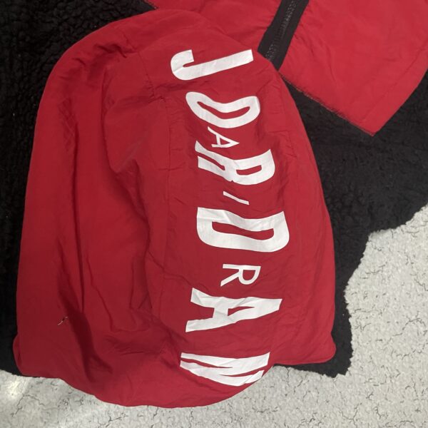Jordan Hooded Sherpa fleece winter Jacket M - Image 9