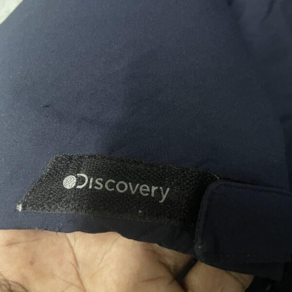 Discovery Expedition Long Padded Winter Jacket With Hood – Navy Blue - Image 5