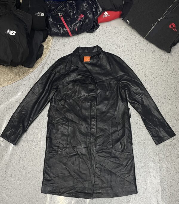 Robo X Real Leather Parka Jacket Made in Korea S