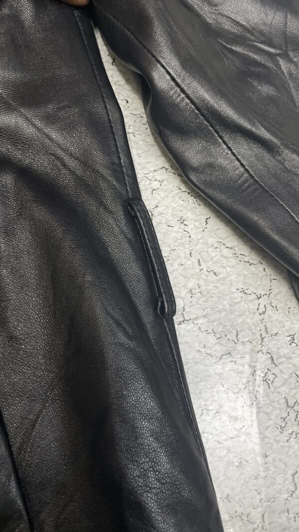 Robo X Real Leather Parka Jacket Made in Korea S - Image 5