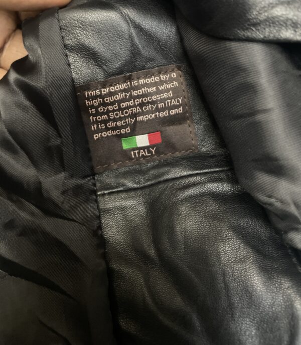 Robo X Real Leather Parka Jacket Made in Korea S - Image 6