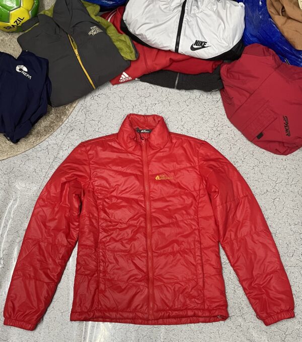 The red face puffer jacket thrift online