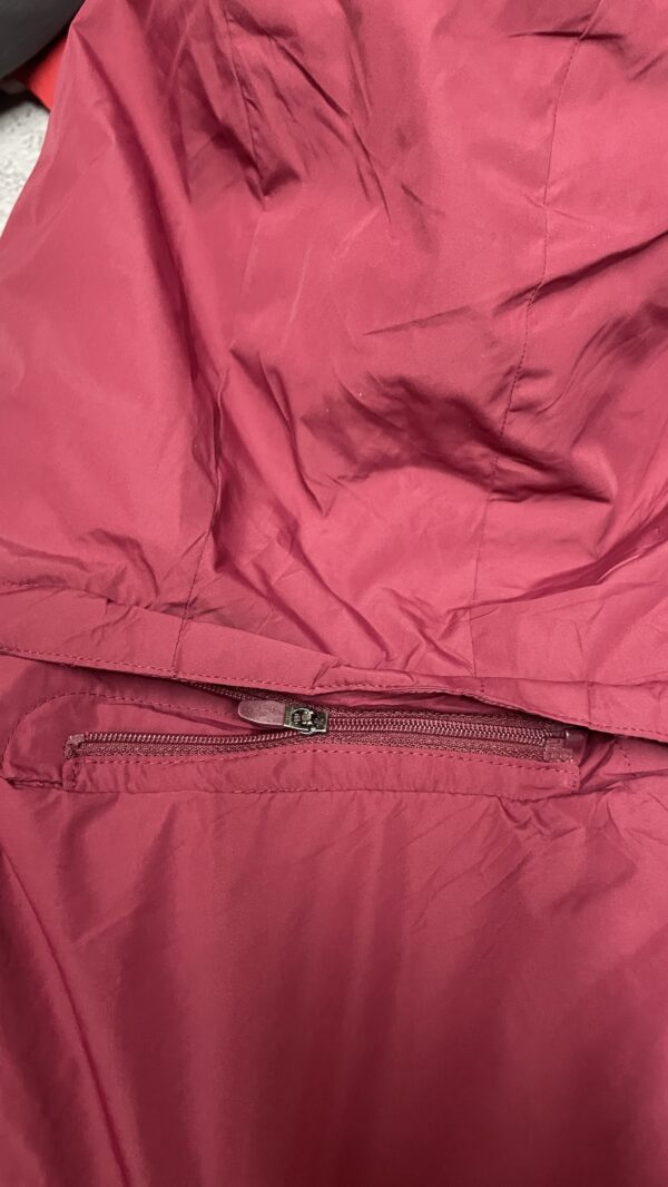 Montbell Waterproof Hooded Shell Jacket Red – Size L - Image 11