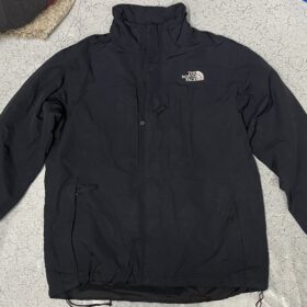 The North Face Hyvent Waterproof Men’s Outdoor Jacket Black-L