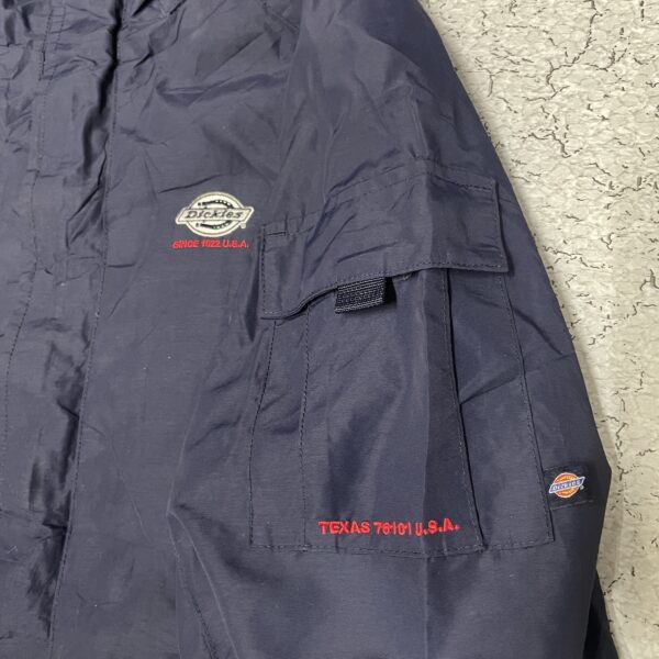 Dickies Usa Windcheater Jacket Blue-L - Image 5