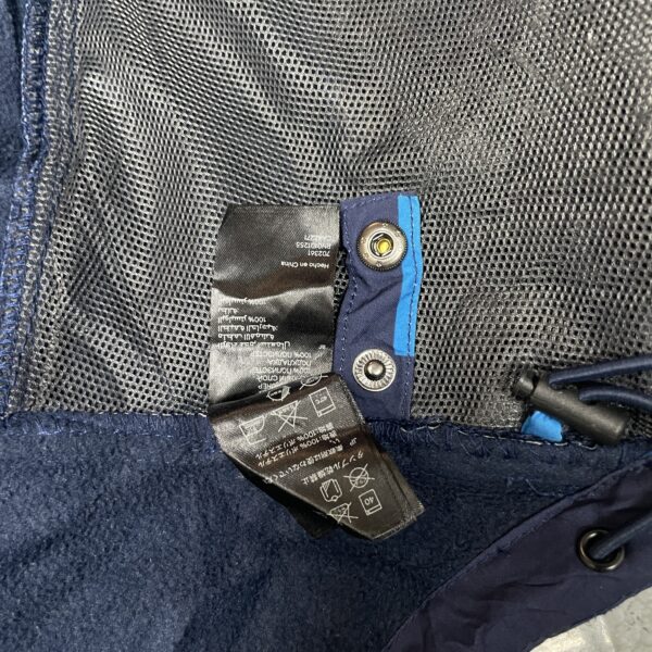 H&M Men’s Blue Patchwork Ski Winter Jacket Insulated Water - Image 7