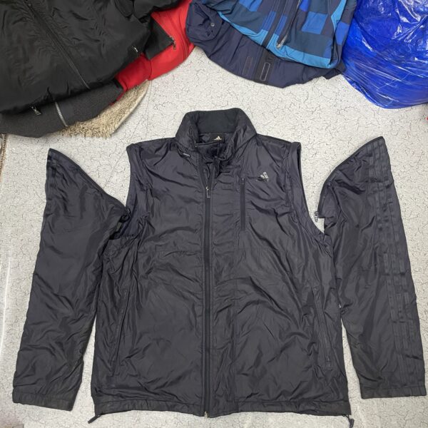 Adidas Puffer Insulated hooded Winter Jacket black-XL - Image 7