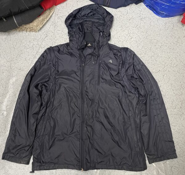 Adidas Puffer Insulated hooded Winter Jacket black-XL