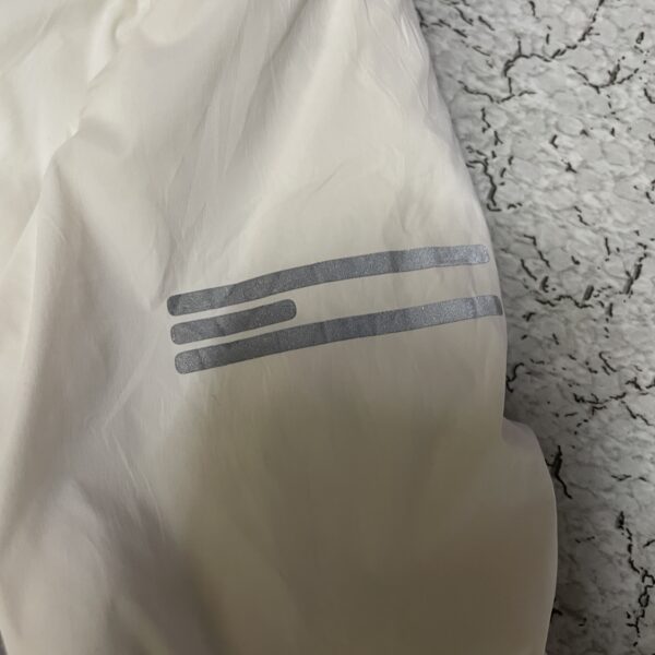 Eider Hybrid Insulated Half Zip Pullover Jacket White/Grey-M - Image 8