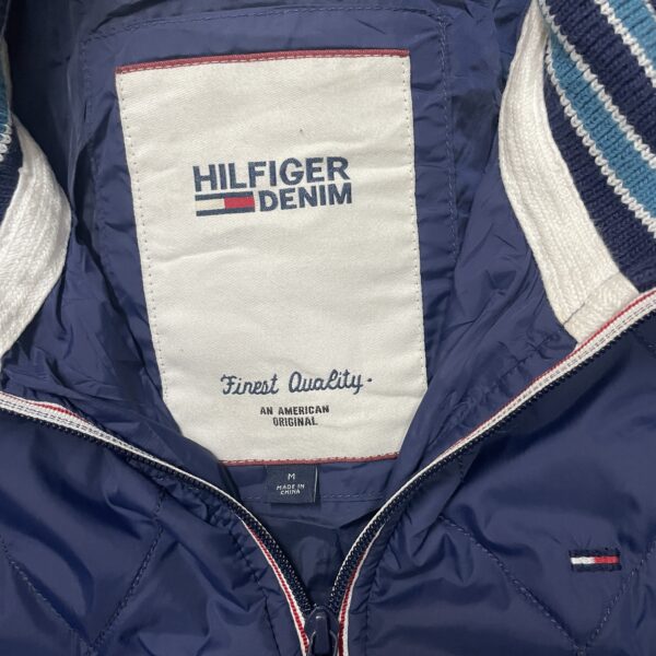 Tommy Hilfiger Men’s Navy Lightweight Classic Casual Zip Up Jacket-M - Image 4