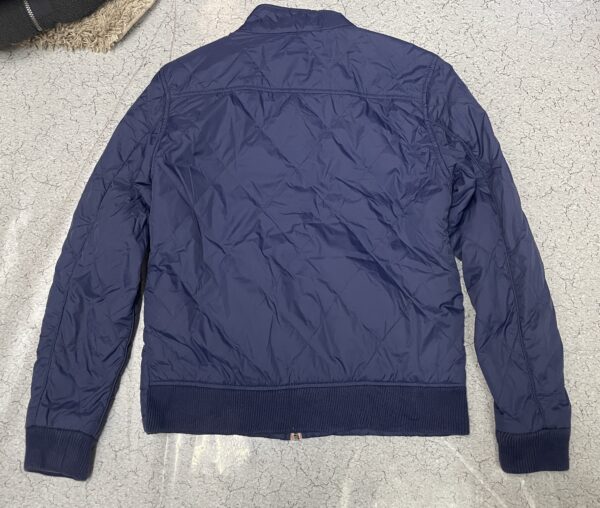 Tommy Hilfiger Men’s Navy Lightweight Classic Casual Zip Up Jacket-M - Image 3