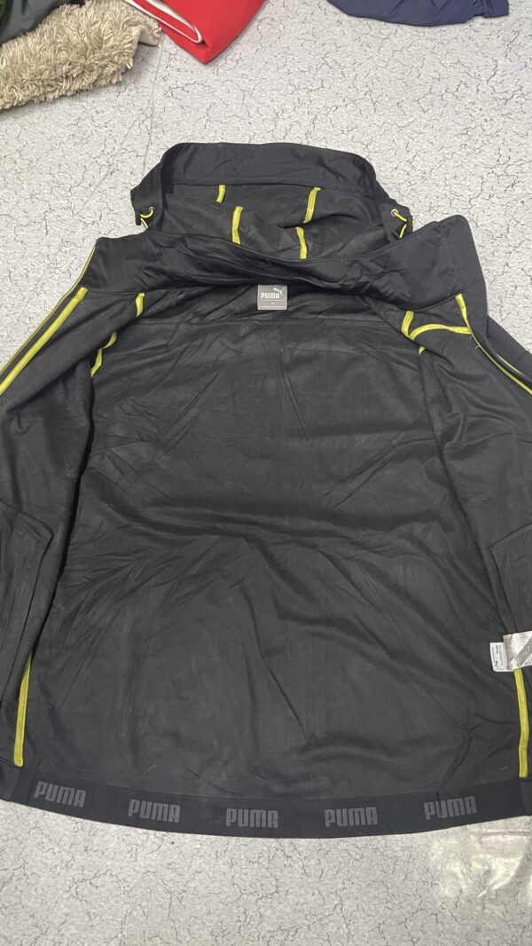 Puma Softshell Hooded Jacket Windproof Active Sports Track Jacket-M - Image 5