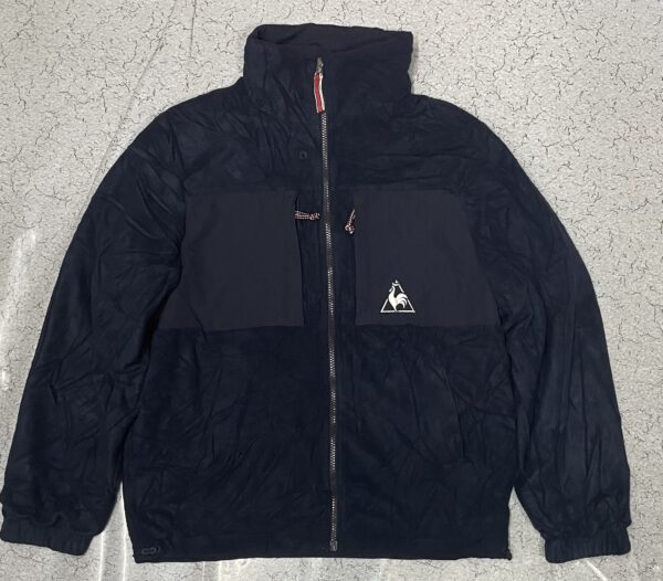 Le Coq Sportif Puffer Reversible Hooded Winter Jacket - L - Image 5