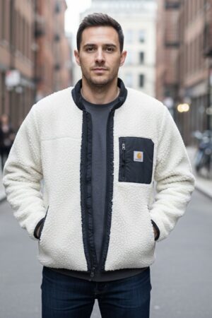 Men carhartt fleece jacket price in thrift india