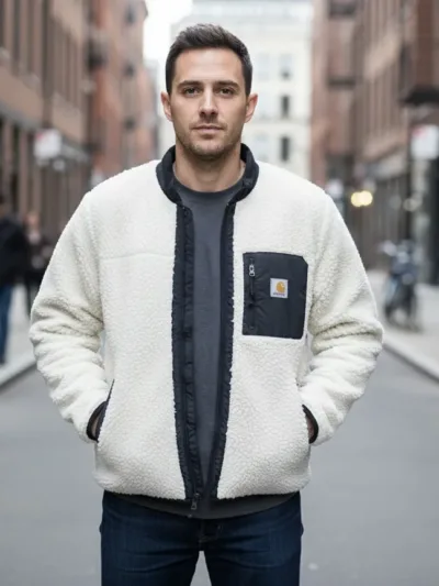 Men carhartt fleece jacket price in thrift india