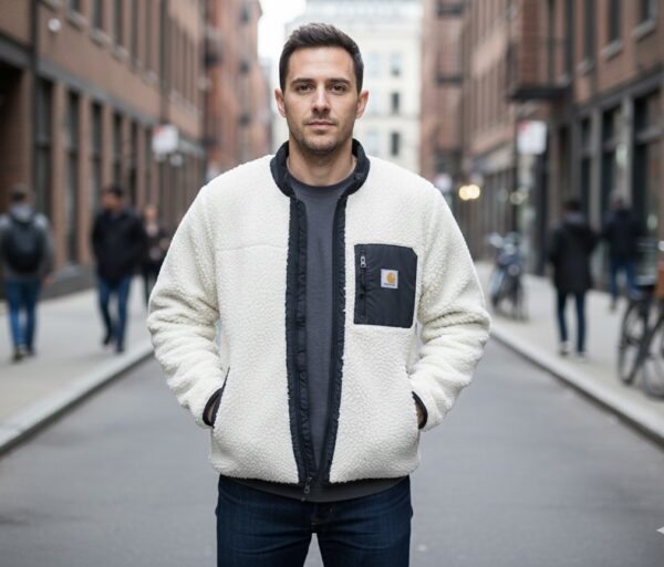 Men carhartt fleece jacket price in thrift india