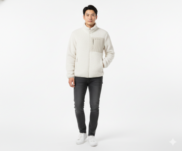 Discovery Expedition Winter Fleece Jacket Off White L