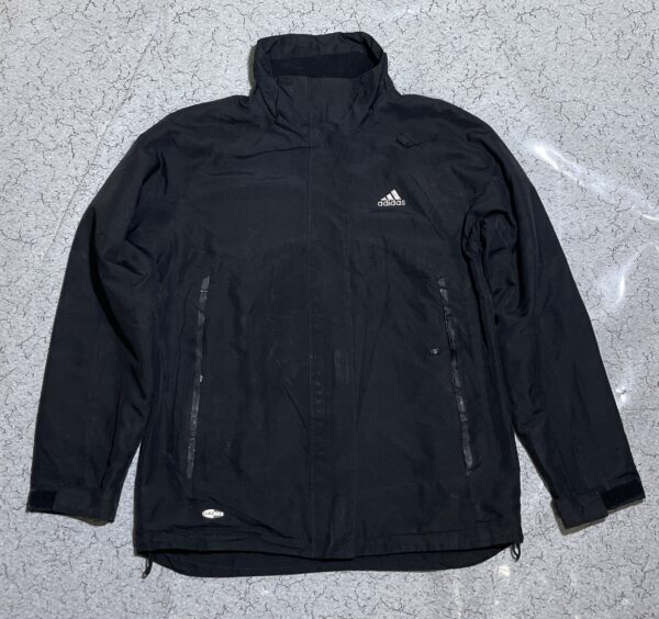 Adidas Climewarm Track Jacket Lite Weight Black M - Image 2