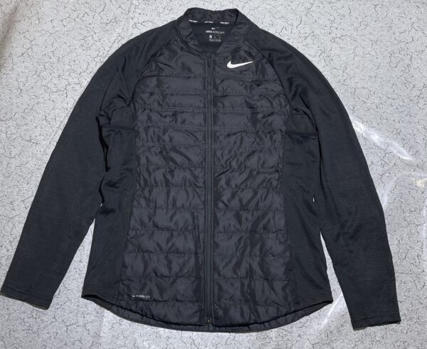 Nike Aeroloft Running Lightweight Insulated Track Jacket Black XL - Image 2