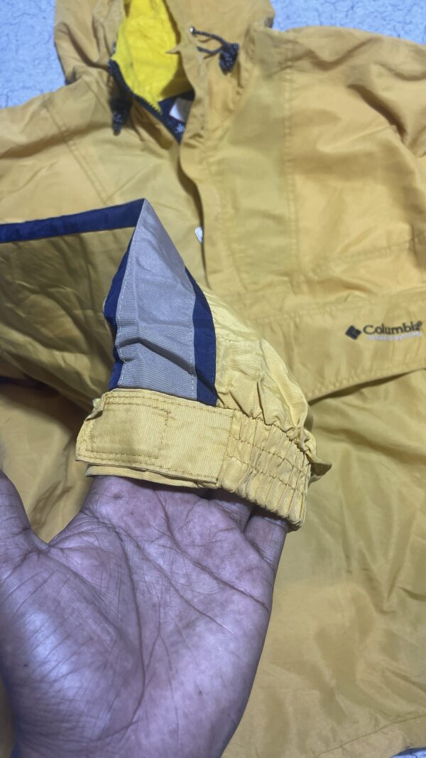 Columbia Classic Pullover Windbreaker Jacket Hooded Front Pocket Xxl - Image 5