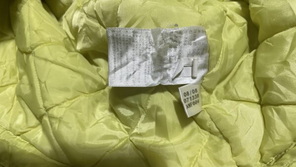 Adidas Yellow Quilted Hooded Winter Jacket-M - Image 7