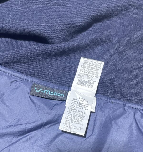 The North Face Navy Blue V-Motion Full Zip  Track Jacket Size M - Image 8