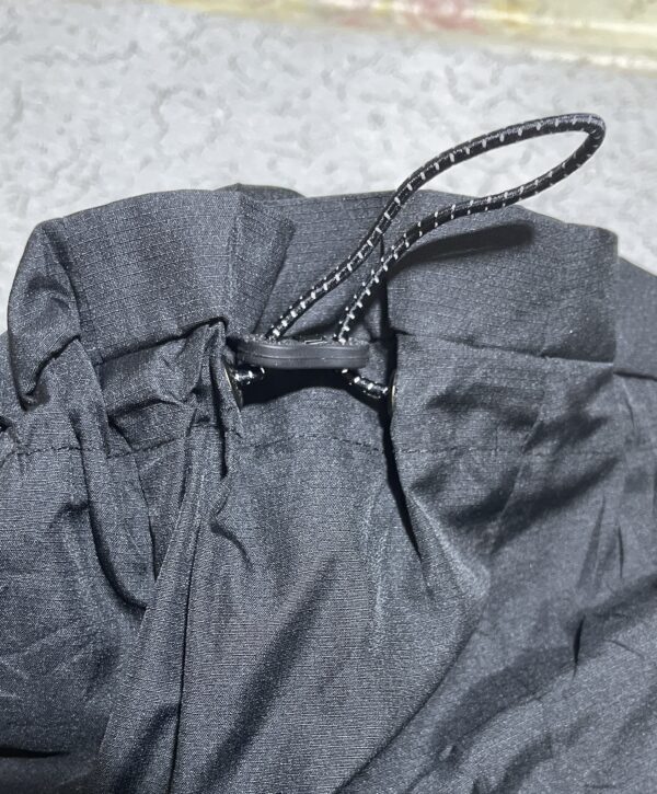 New Balance Insulated Long Puffer Coat Heavy Winter Jacket Black XL - Image 8