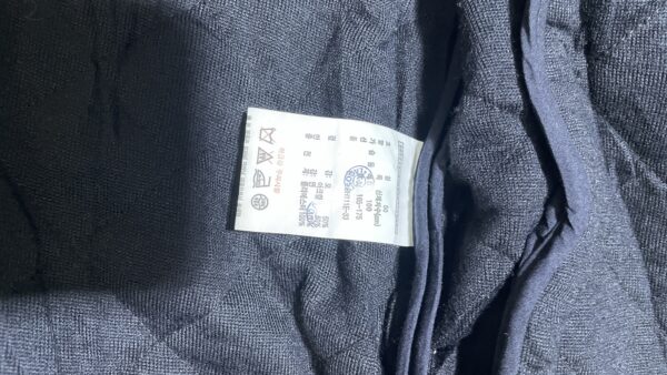 Lacoste Navy Blue Quilted Full Zip Jacket – Size 50 (L) - Image 8