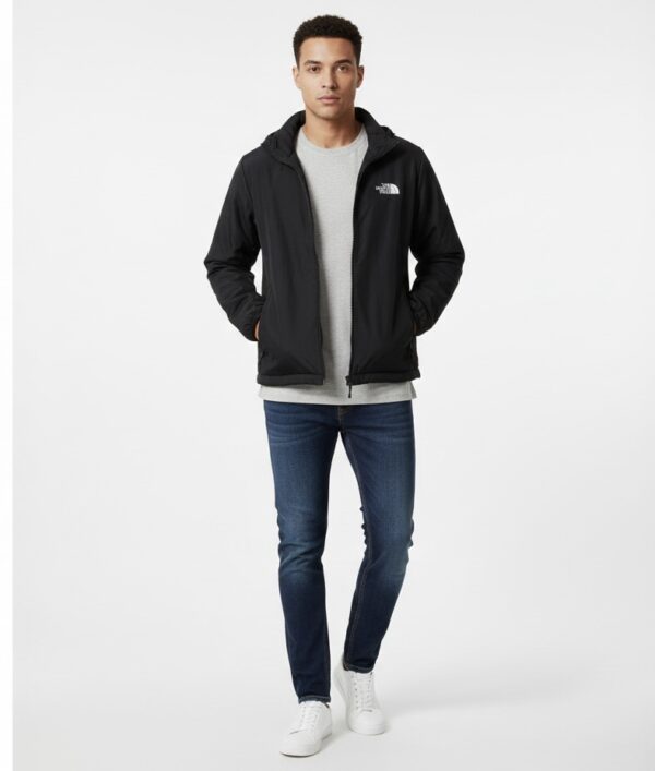 The North Face Black Lightweight Full Zip Jacket – Size S