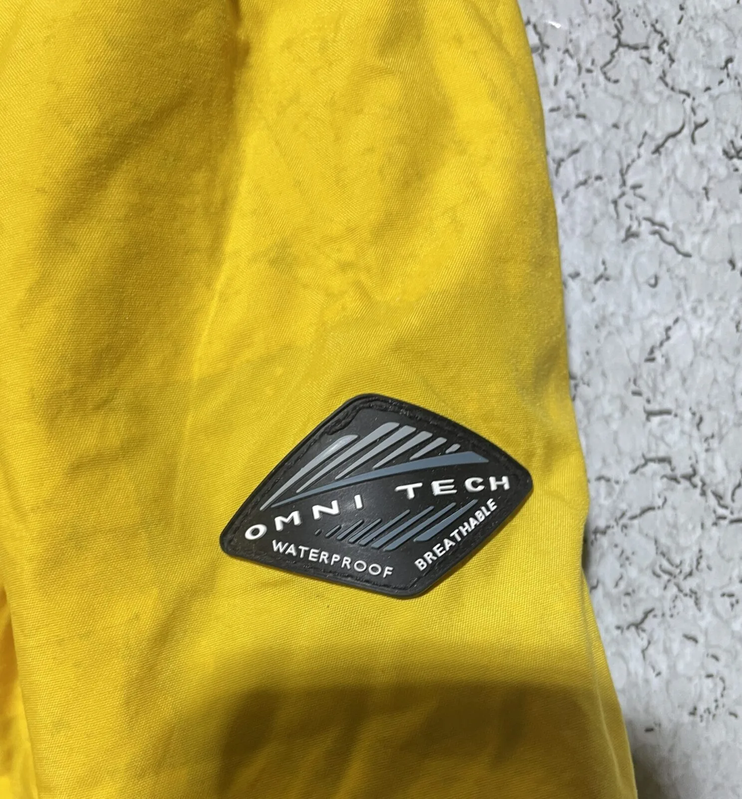 Columbia Omni-Tech Winter Jacket Hood Yellow Unisex M 3 thrift store online india