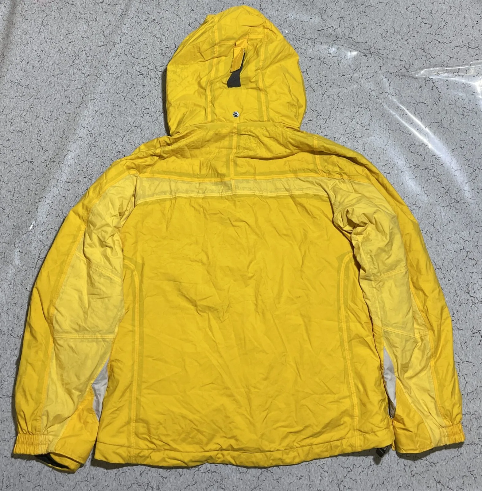 Columbia Omni-Tech Winter Jacket Hood Yellow Unisex M 4 thrift store online india