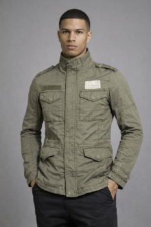 Vintage Style Nearby The Best Jeans Jacket Olive Green M