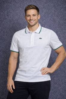 Lacoste Ultra Dry Tshirt White L