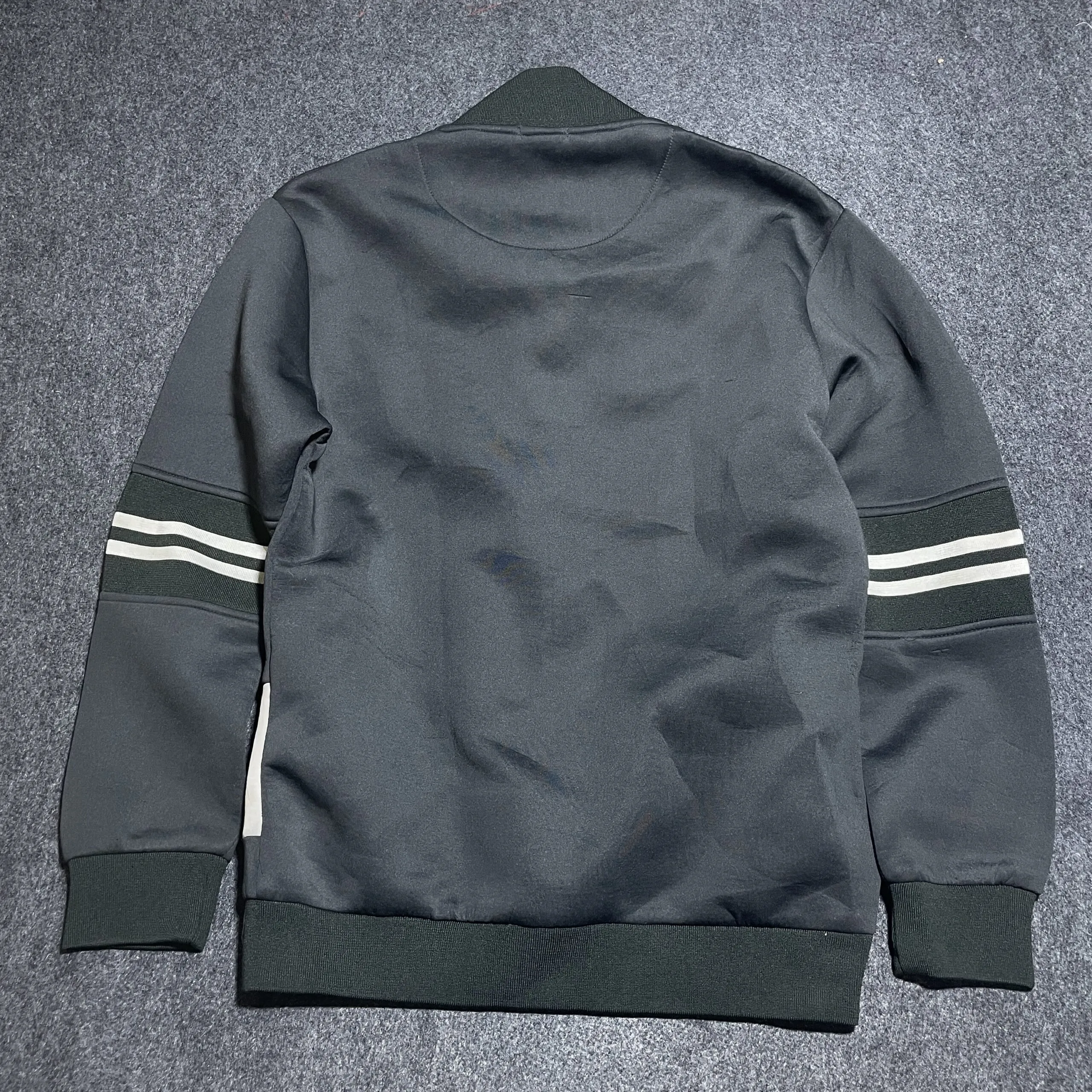 3Xes Jeans S Bomber Winter Jacket Dark Grey Size L