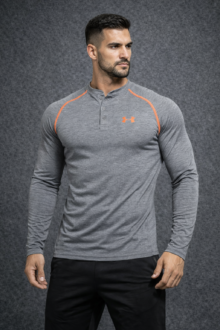Under Armour Heatgear compression Tshirt Grey S