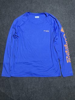 Columbia PFG Omni Shade Tshirt Blue XL