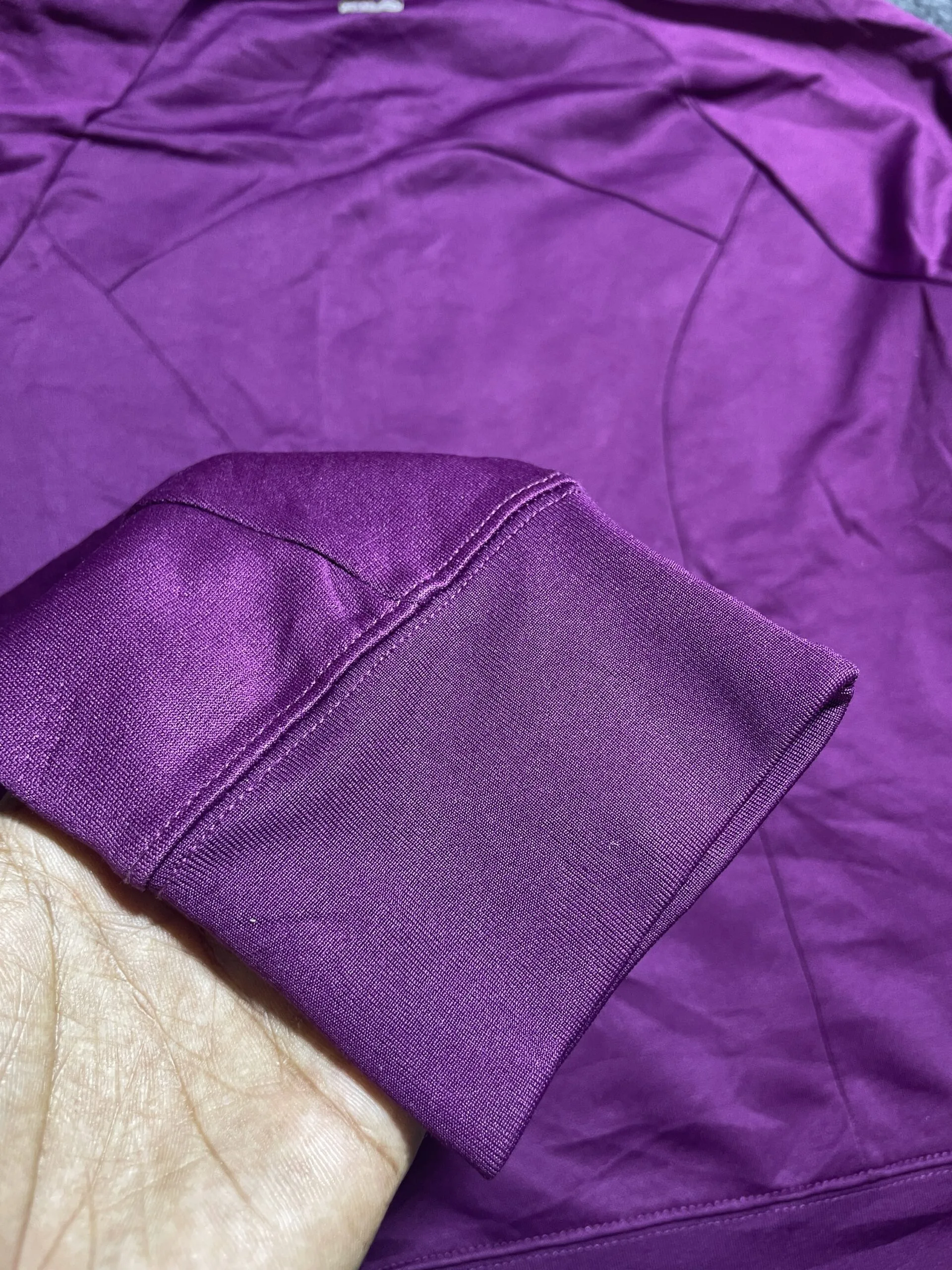 Fila Women'S Full Zip Hoodie Jacket Purple Size M 5 clothing thrift store online india