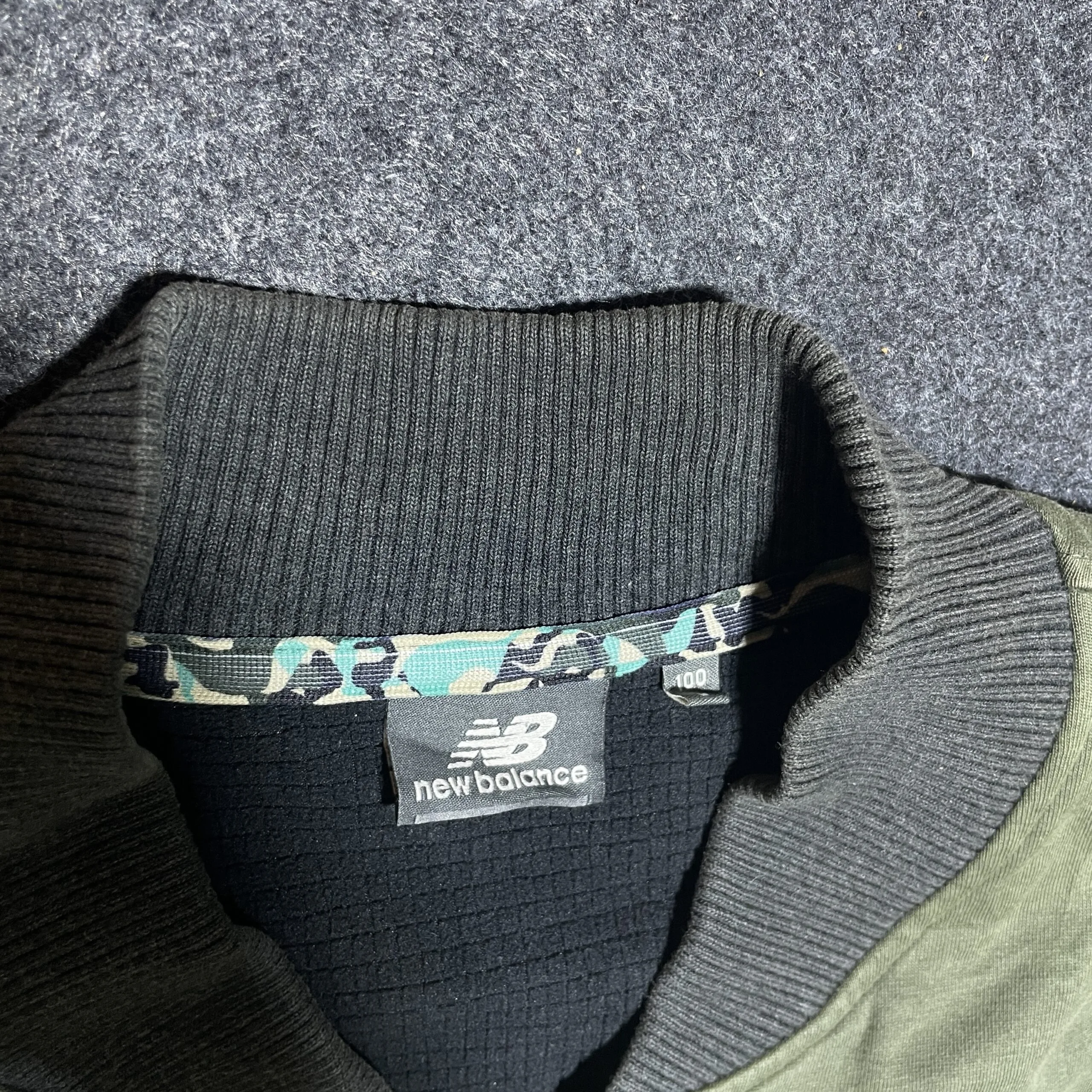 New Balance Olive Green Bomber Jacket For Men | L 4 New Balance jackets