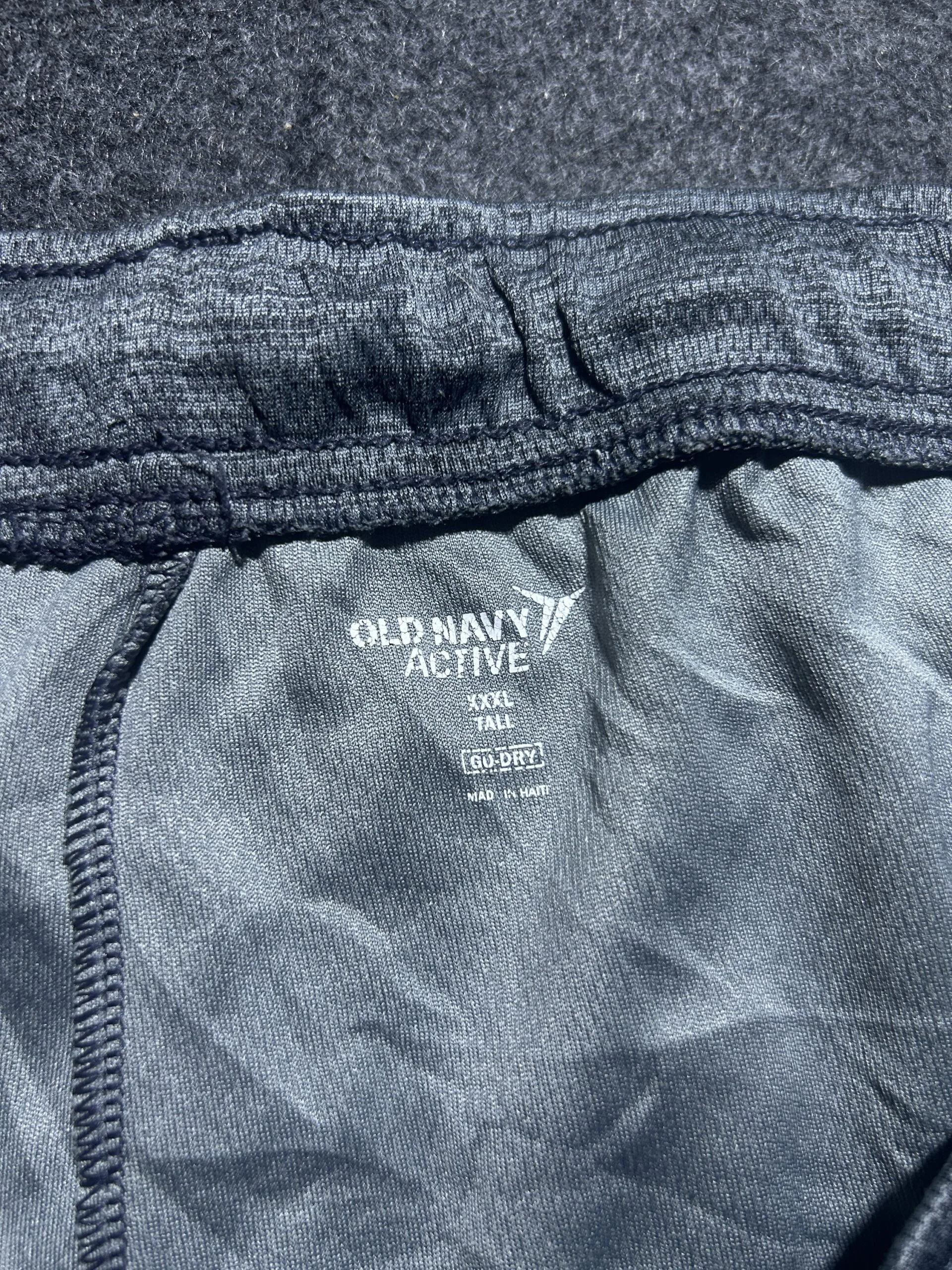 Old Navy Active Grey Training Shorts XXL Go Dry Performance