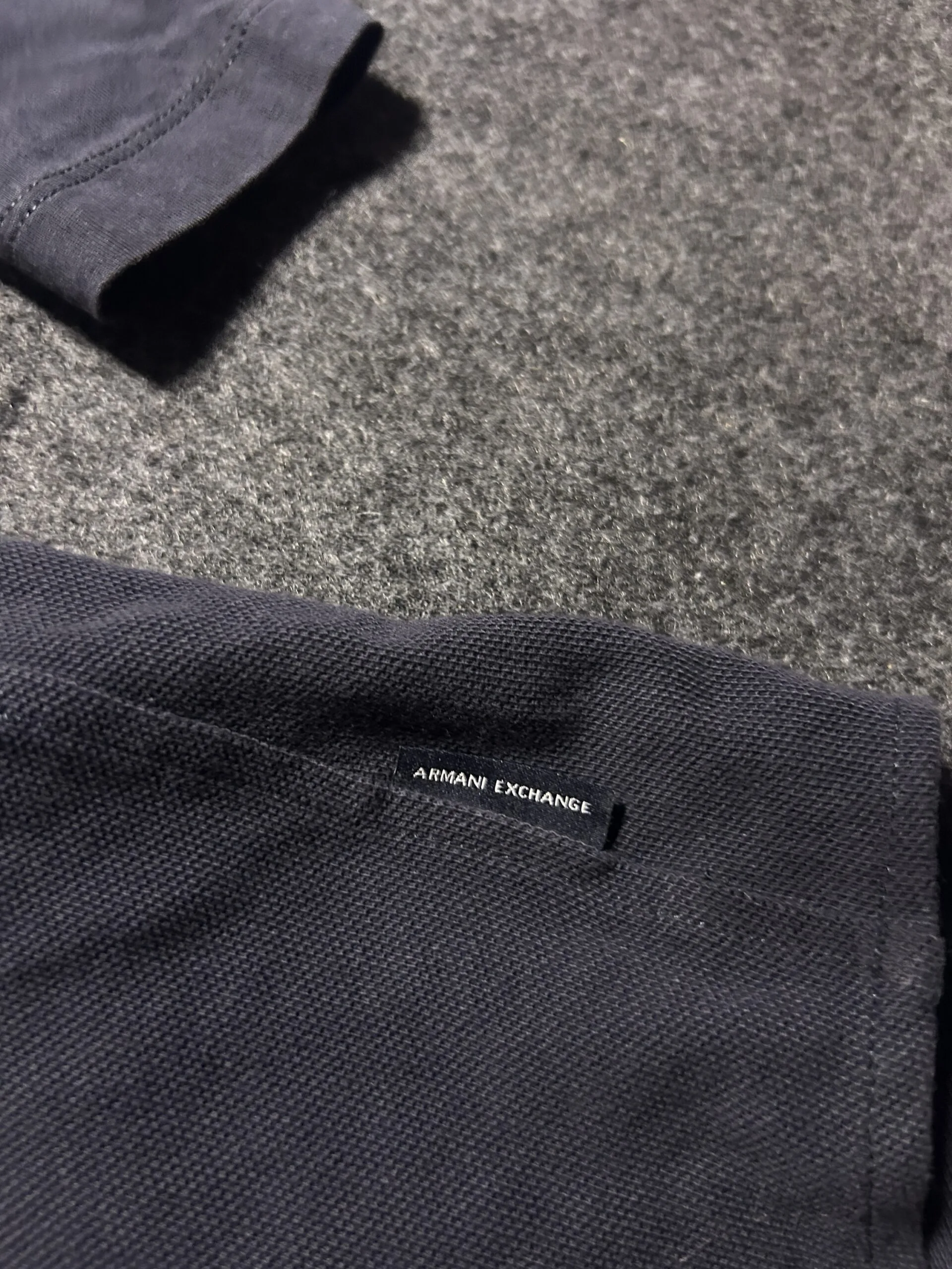 Armani Exchange A|X Navy Long Sleeve Shirt (Regular Fit) 5 thrift shirts india