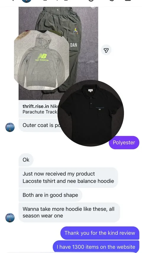 cheap thrift clothing india